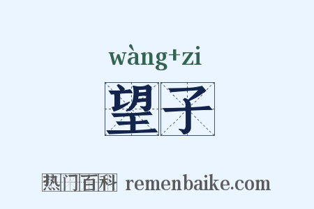 望子是什么意思的图片